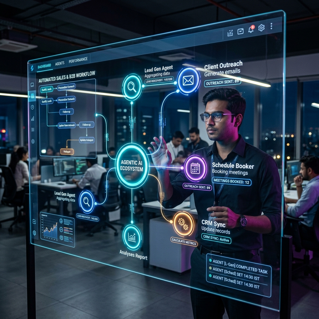 Integrating Agentic AI with Mobile App Development | Cletto Integrating Agentic AI with Mobile App Development — Cletto Agency Hyderabad